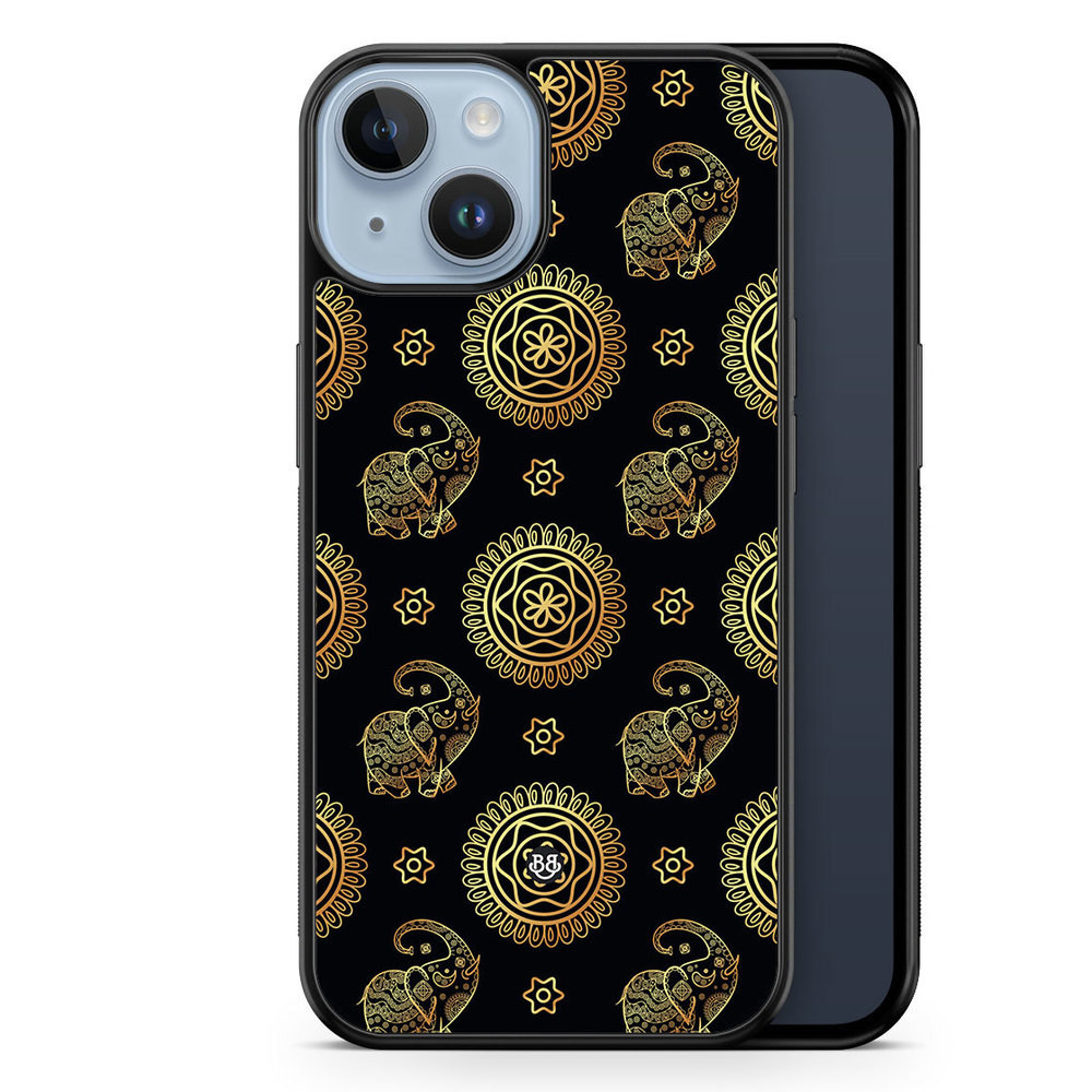 iPhone 14 Plus Case - Elephant Gold