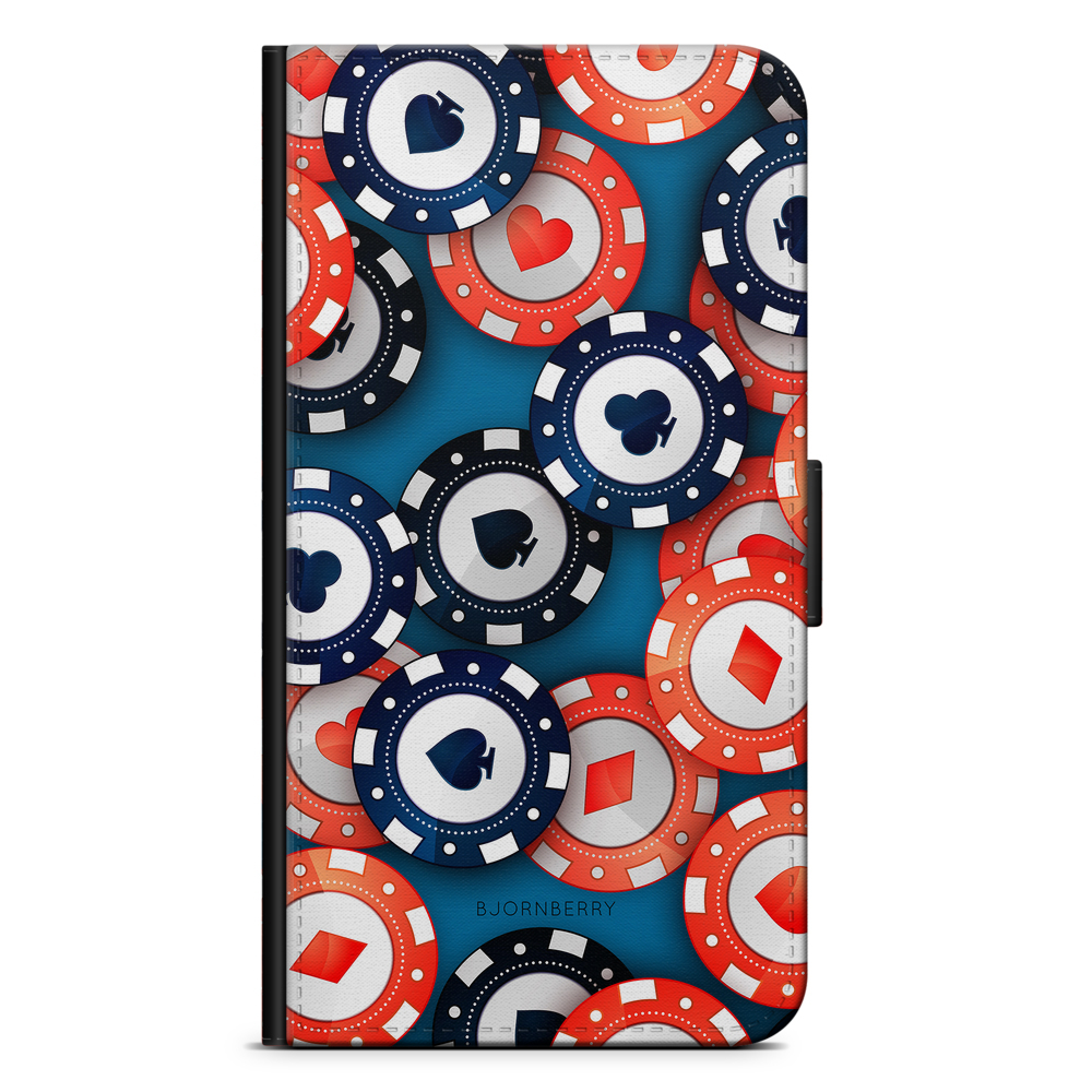 Huawei P9 Plus Wallet Case - Casino Marker
