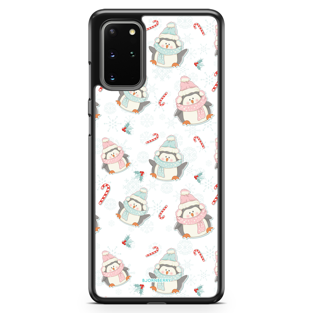 Samsung Galaxy S20 Plus Case - Christmas Penguins