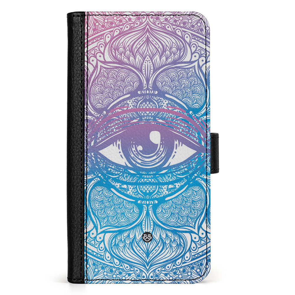 Xiaomi Redmi Note 12 Pro 5G Wallet Case - Mandala Eye