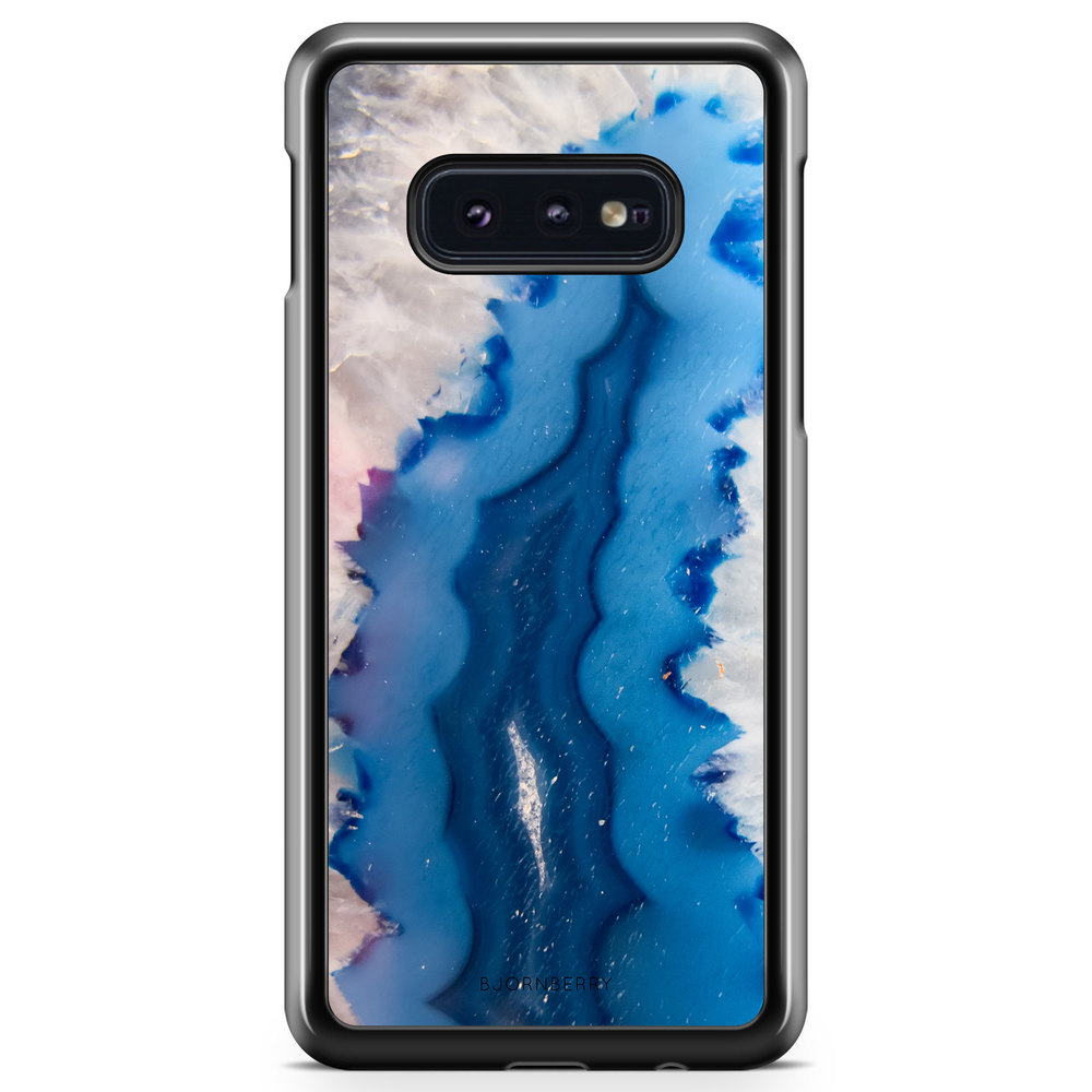 Samsung Galaxy S10e Skal - Blå Agat