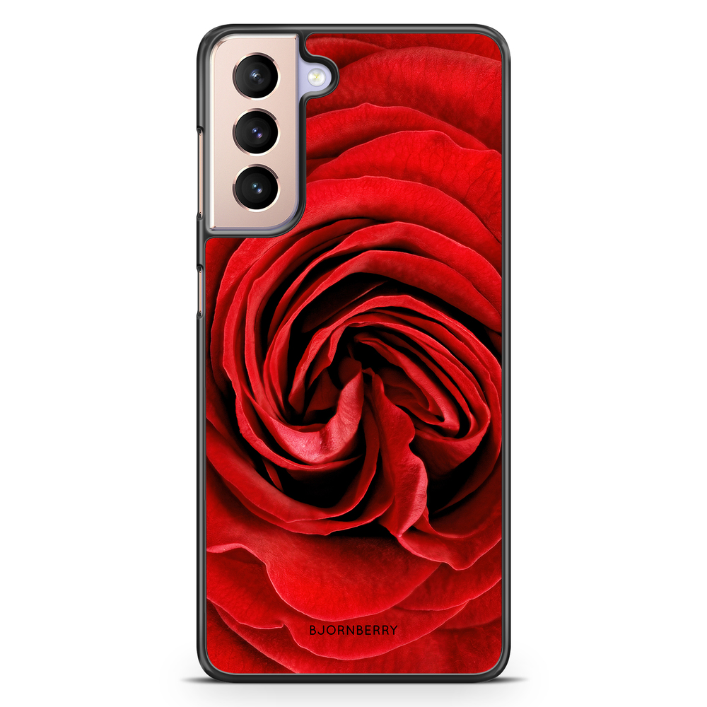 Samsung Galaxy S21 Case - Red Rose
