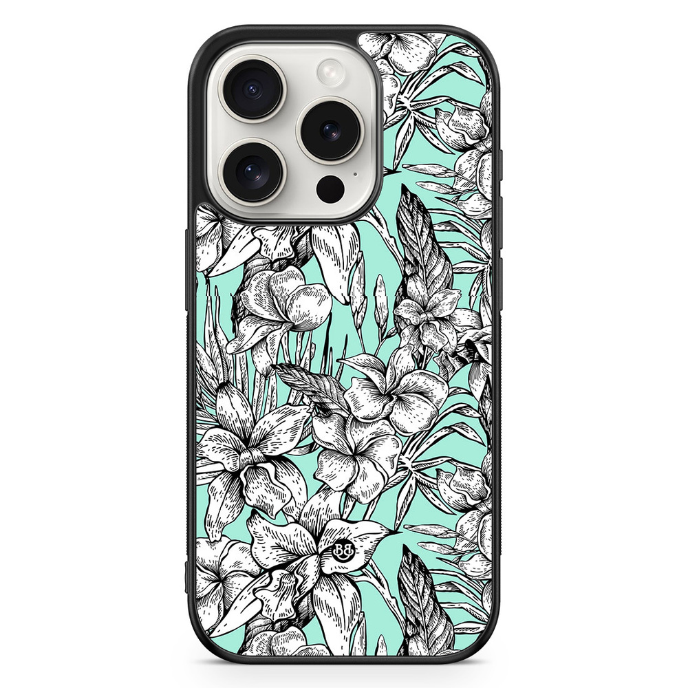 iPhone 15 Pro Case - Vintage Floral