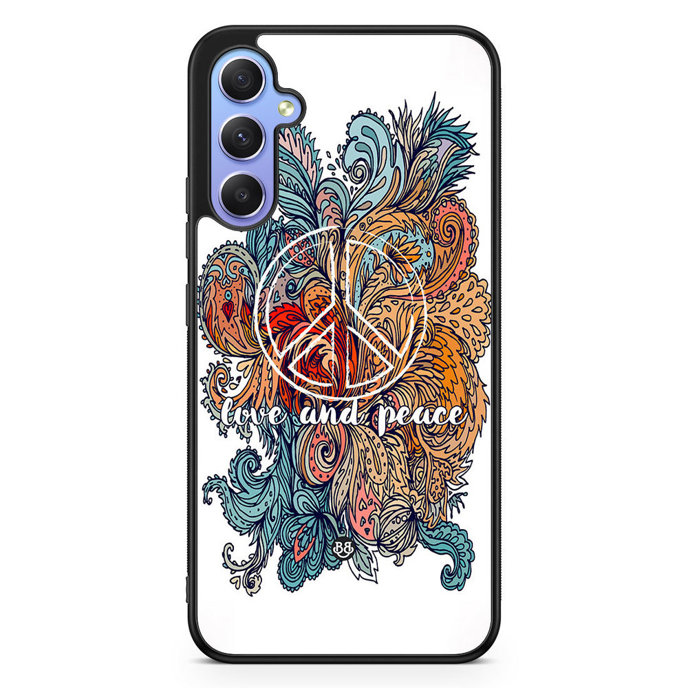 Samsung Galaxy A34 5G Case - Love and peace