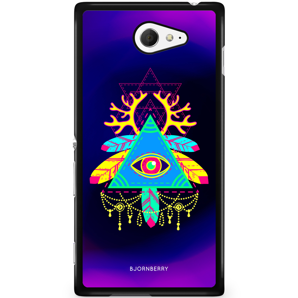 Sony Xperia M2 Aqua Case - All-seeing Eye
