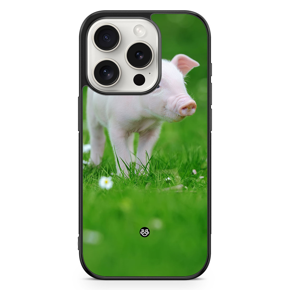 iPhone 15 Pro Case - Small Pig