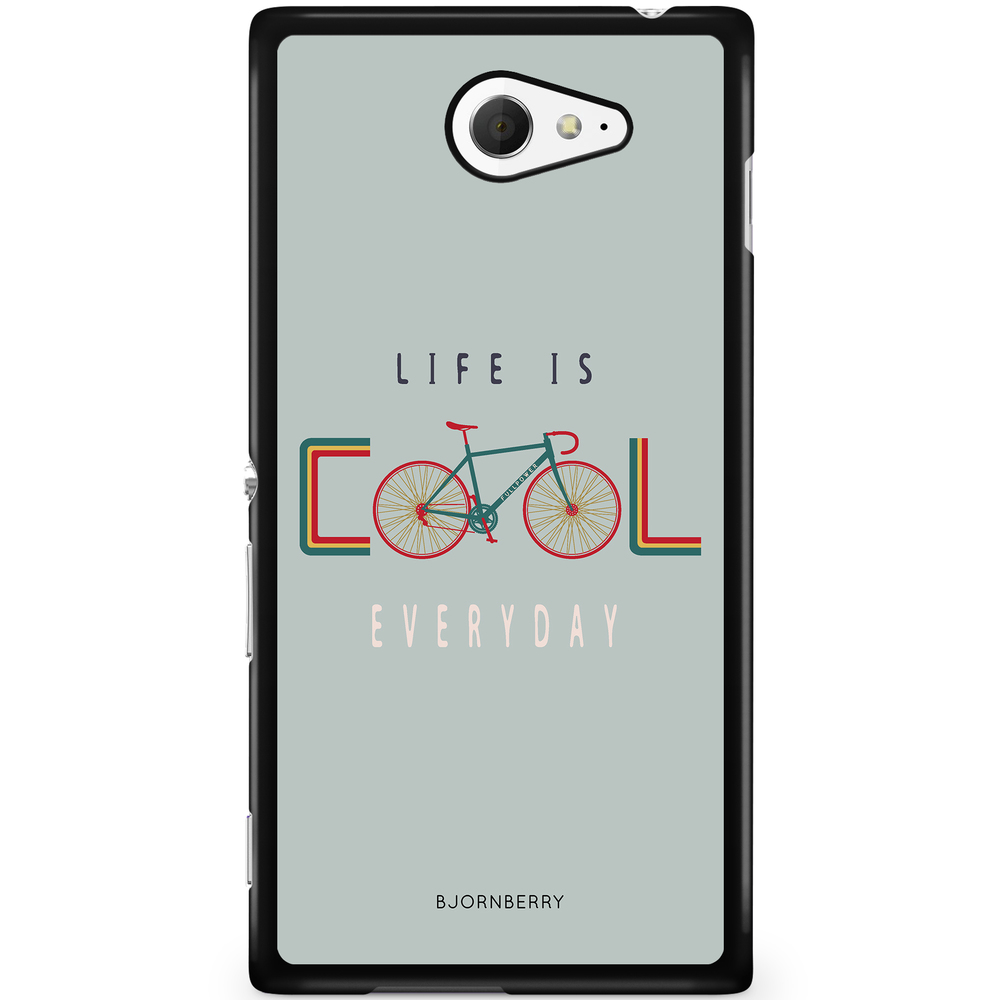 Sony Xperia M2 Aqua Case - Life Is Cool