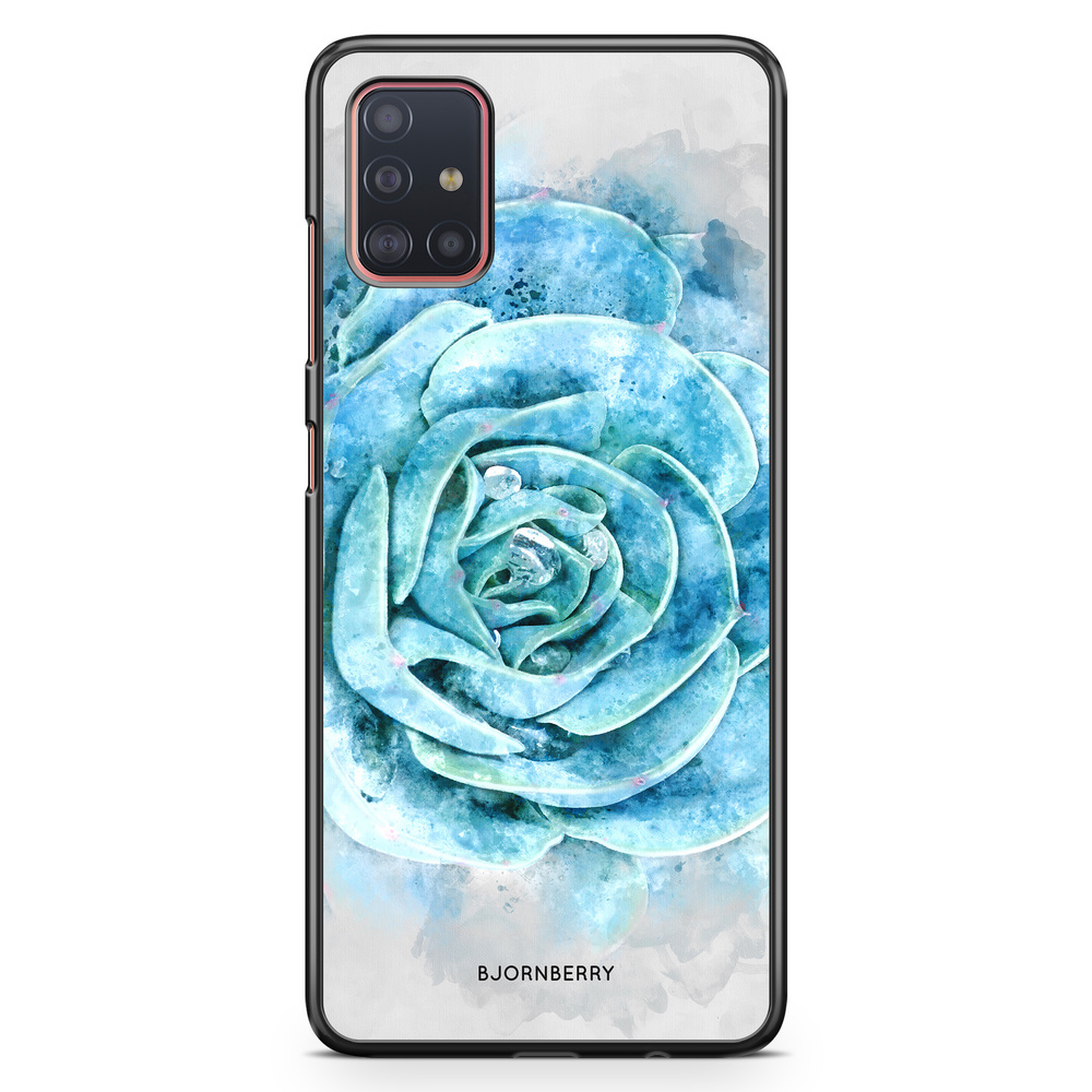 Samsung Galaxy A51 Case - Blue Cactus