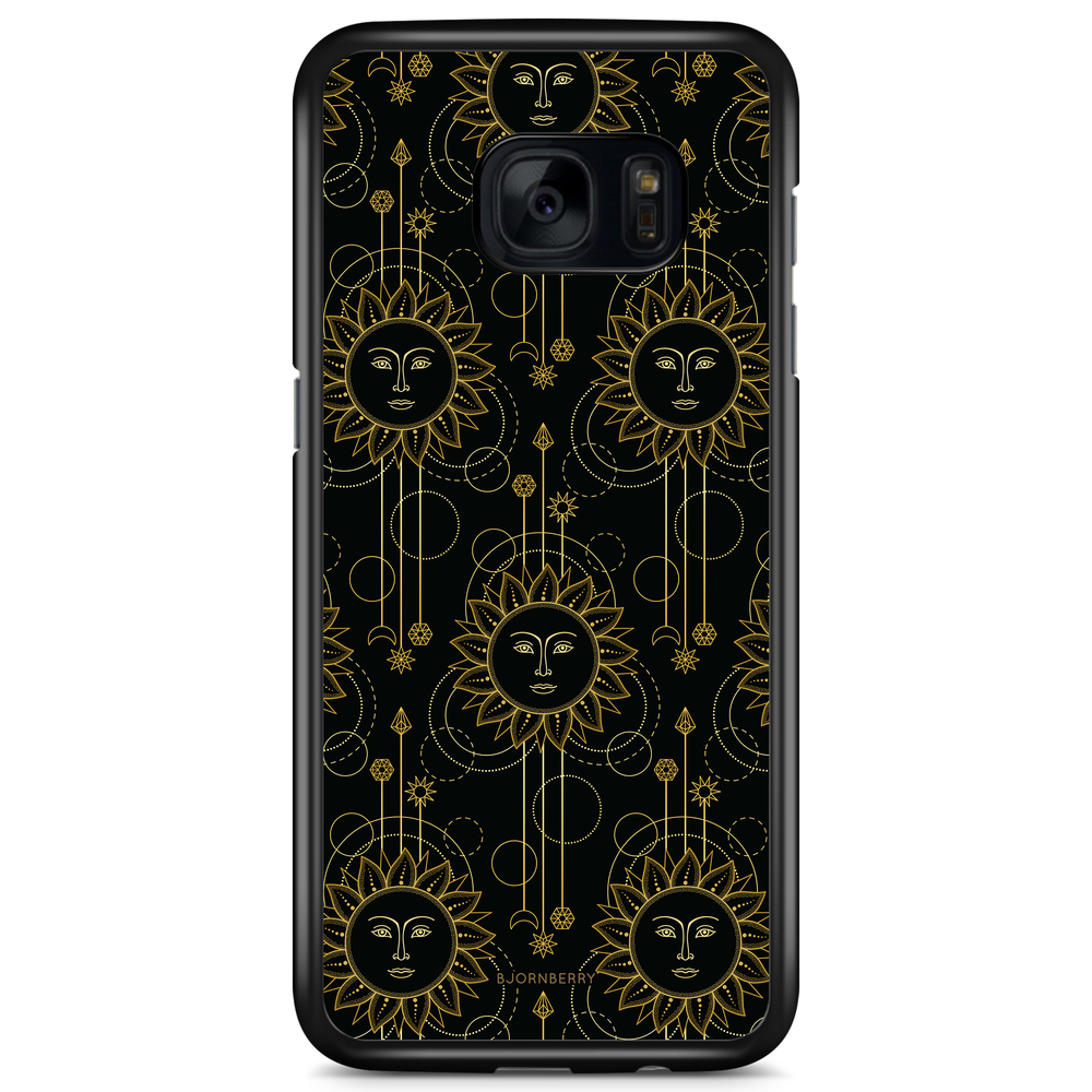 Samsung Galaxy S7 Case - Gold Suns