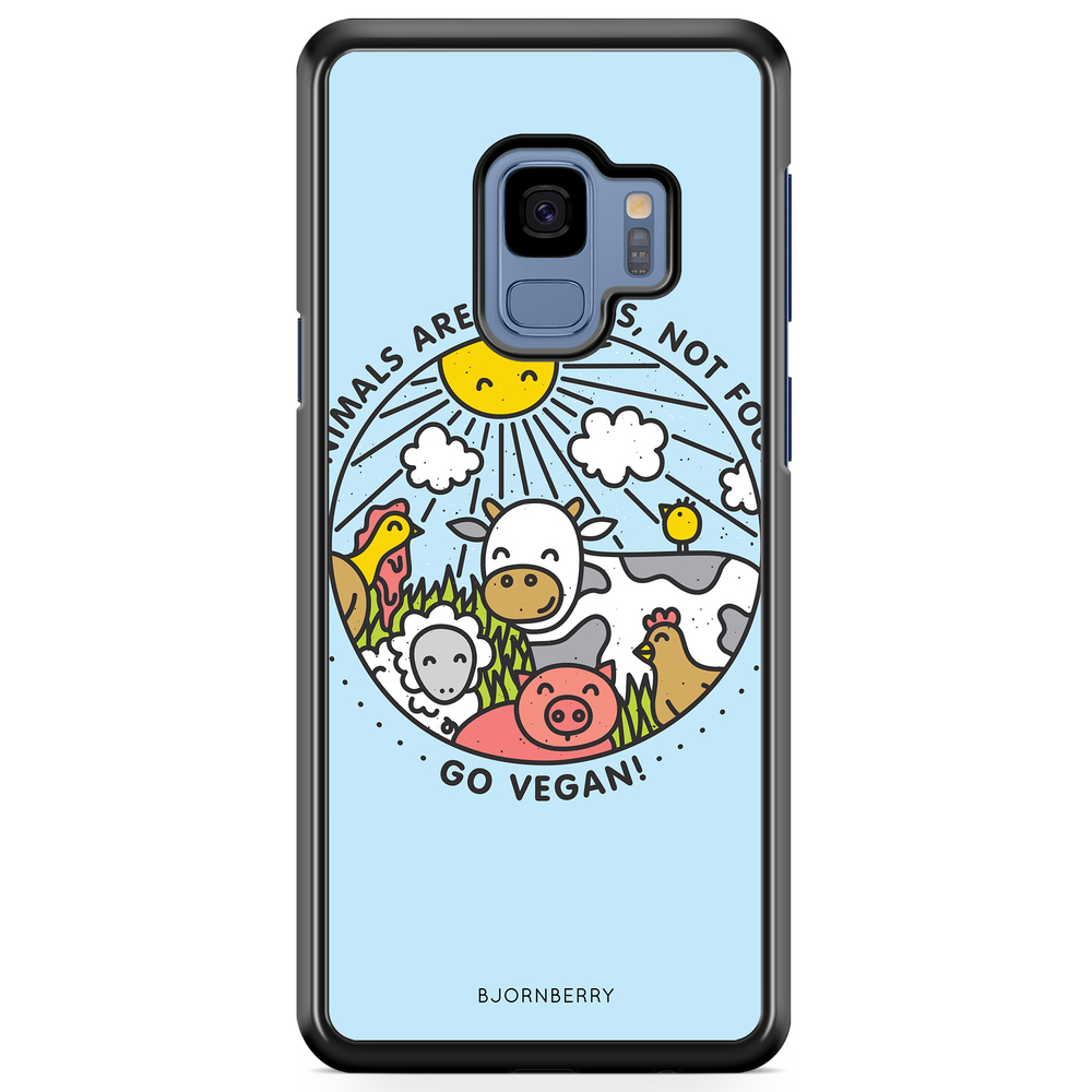 Samsung Galaxy S9 Case - Friends, Not Food