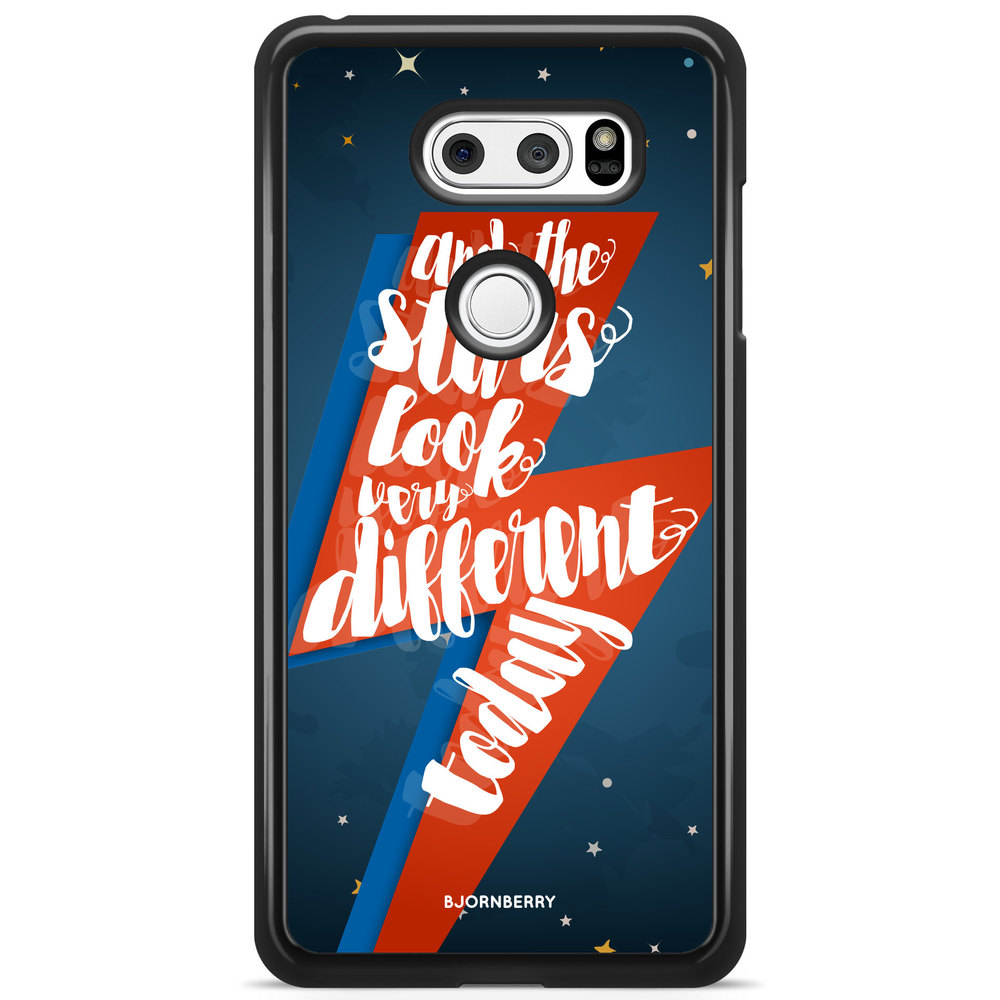 LG V30 Case - Bowie text