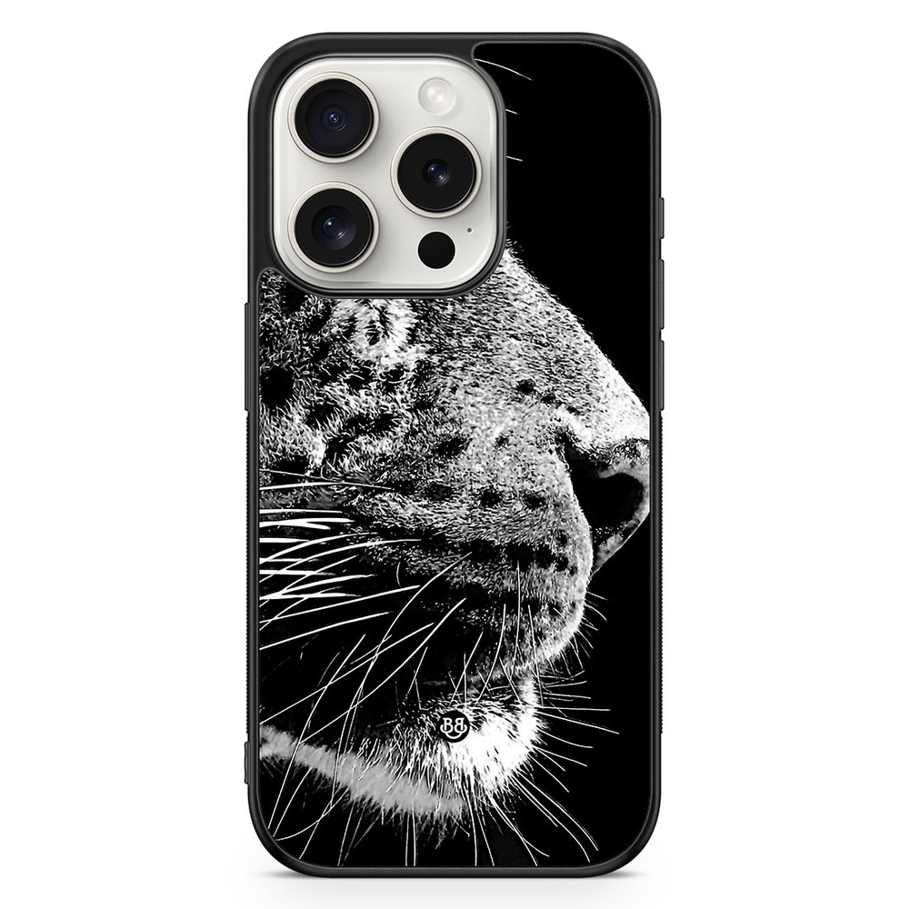 iPhone 15 Pro Case - Leopard Face