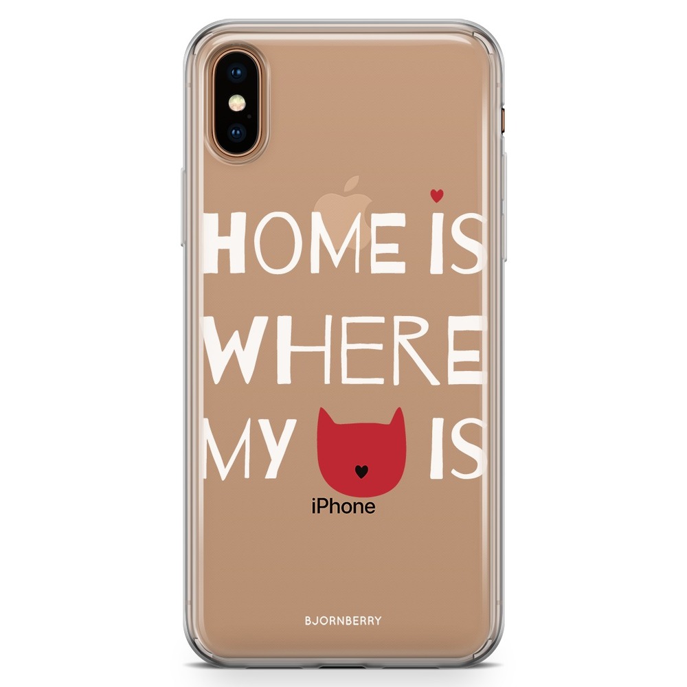 iPhone Xs Max Fashion Skal - Home is where..