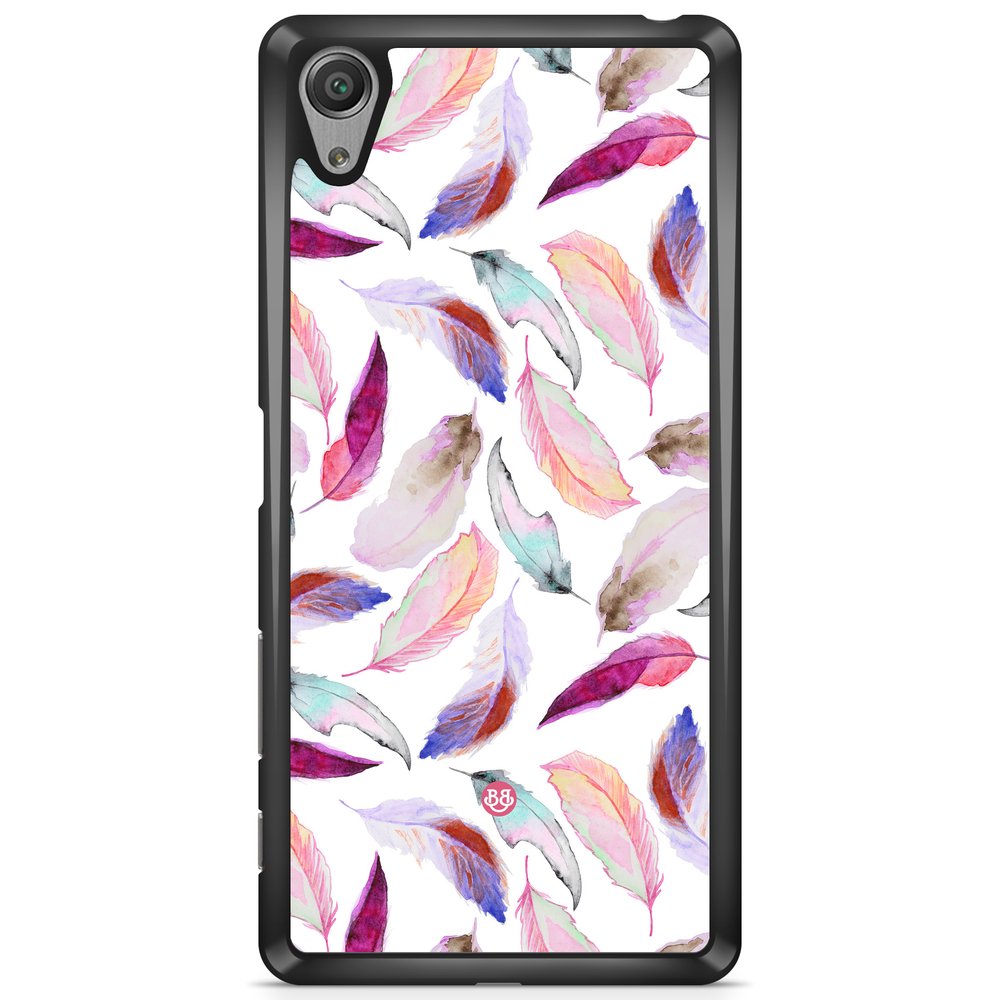 Sony Xperia XA1 Case - Watercolor Feathers