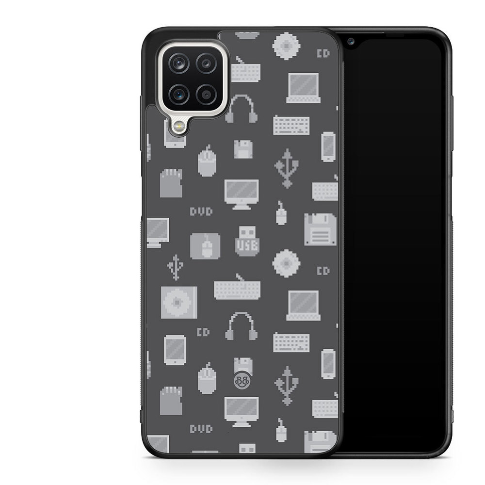 Samsung Galaxy A12 Case - Pixel Art