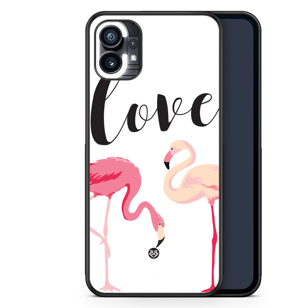 Nothing Phone (1) Case - Love Flamingo