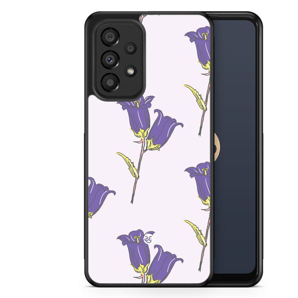 Samsung Galaxy A33 5G Case - Wild Purple Flowers