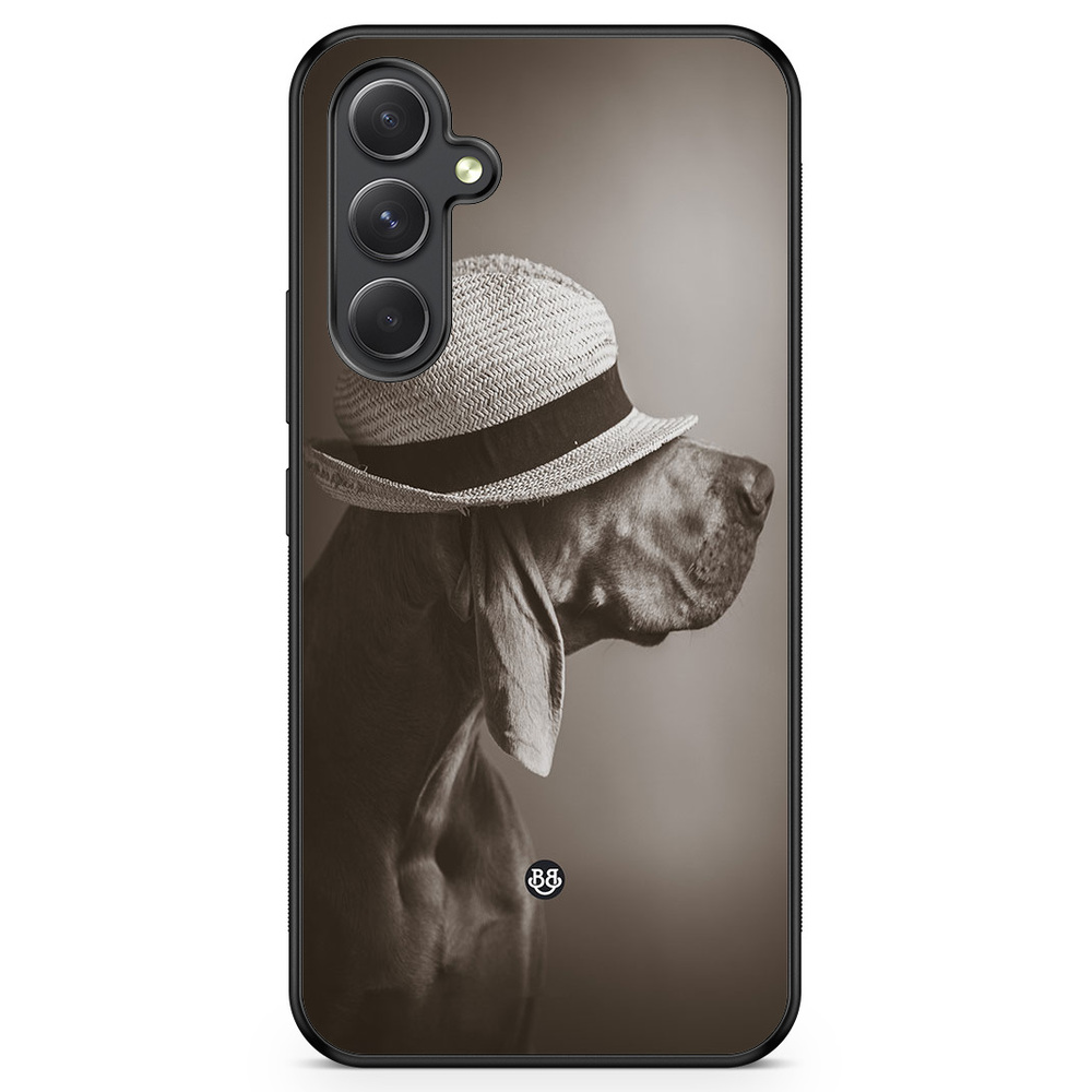 Samsung Galaxy A54 5G Case - Dog With Hat