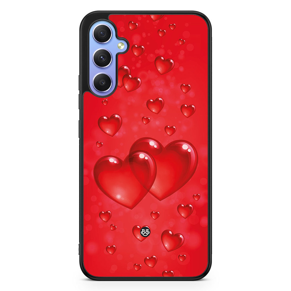 Samsung Galaxy A34 5G Case - Hearts