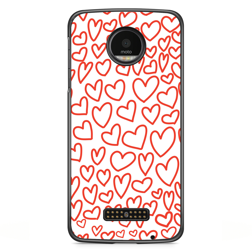 Moto Z2 Play Case - Good Hearts
