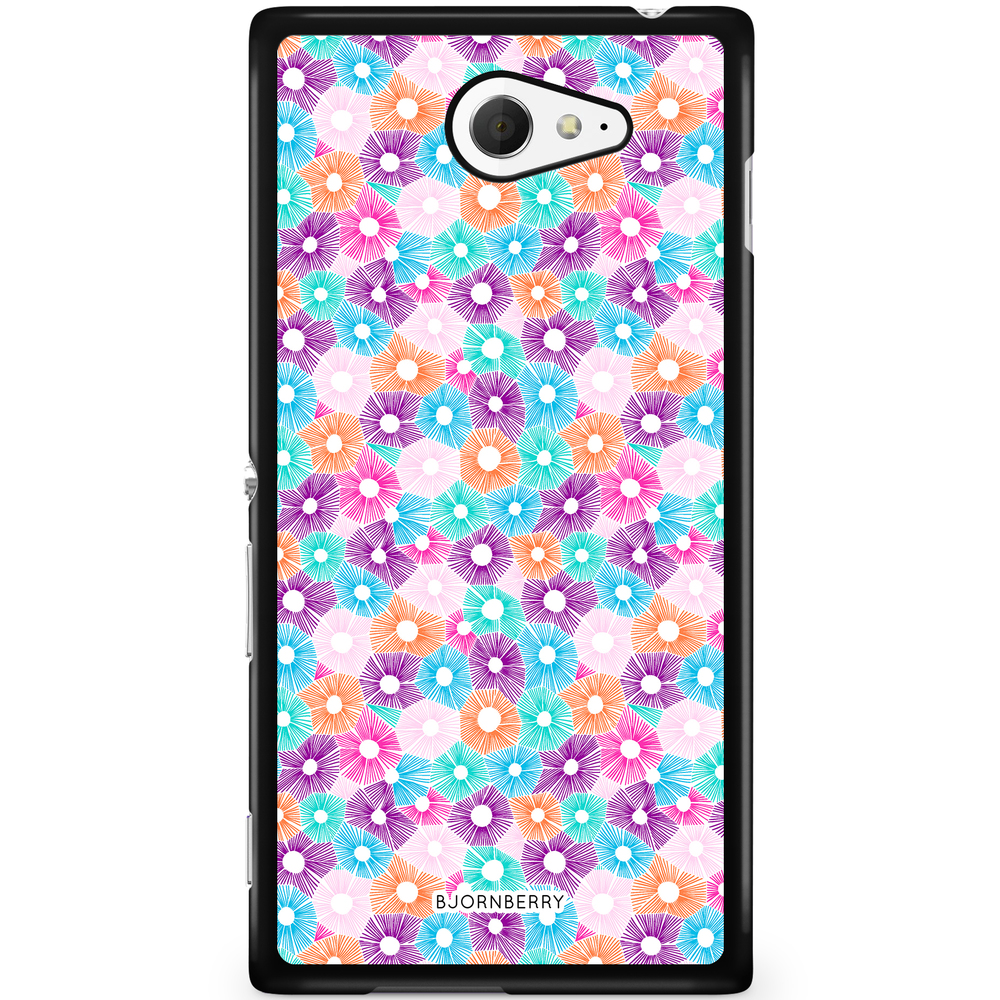 Sony Xperia M2 Aqua Case - Color Circles