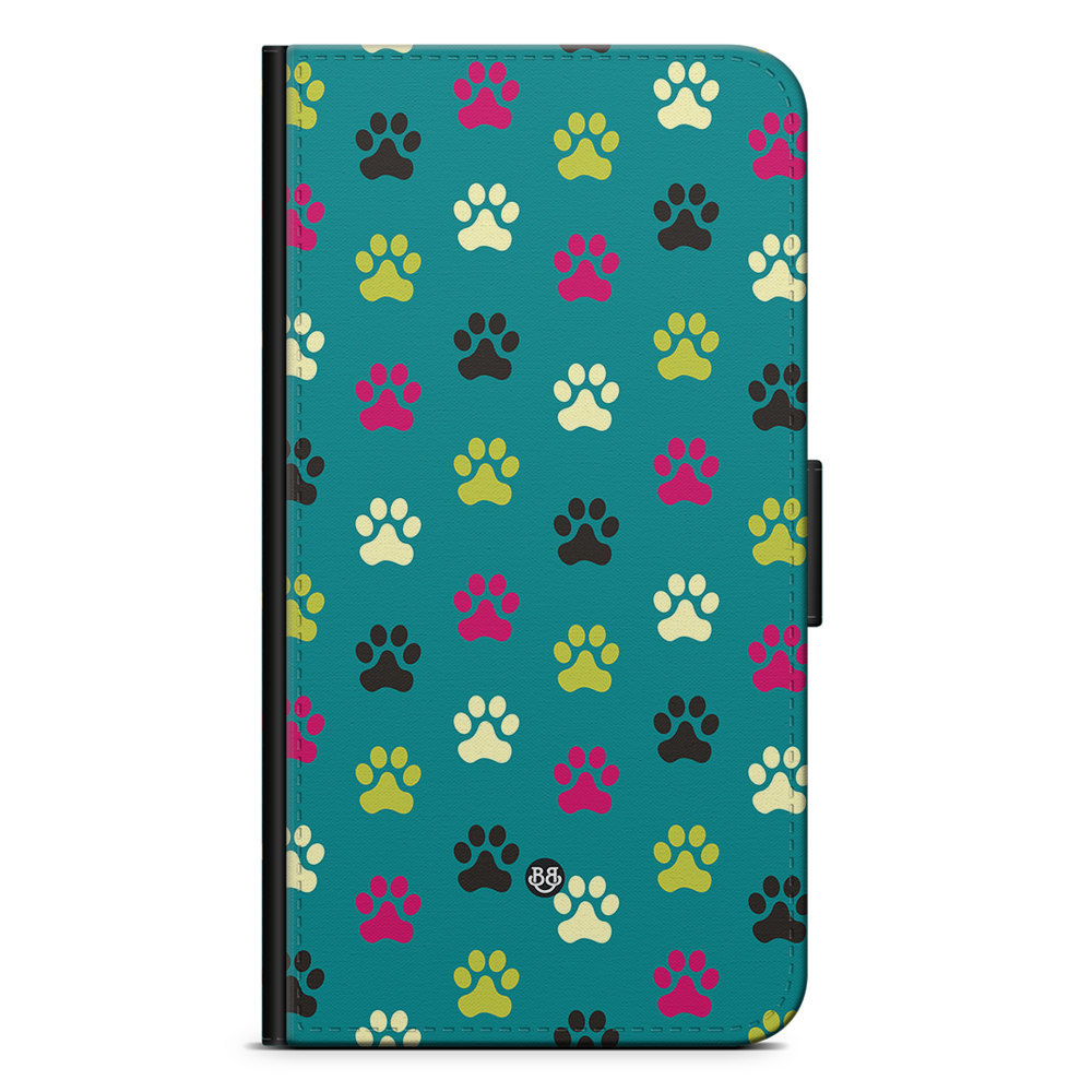 OnePlus 10 Pro 5G Wallet Case - Dog Footprint