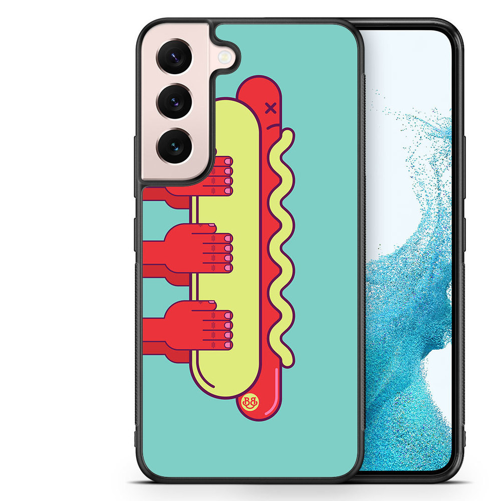 Samsung Galaxy S22 5G Skal - Hot Dog | Mobilskal & Mobilfodral BJORNBERRY