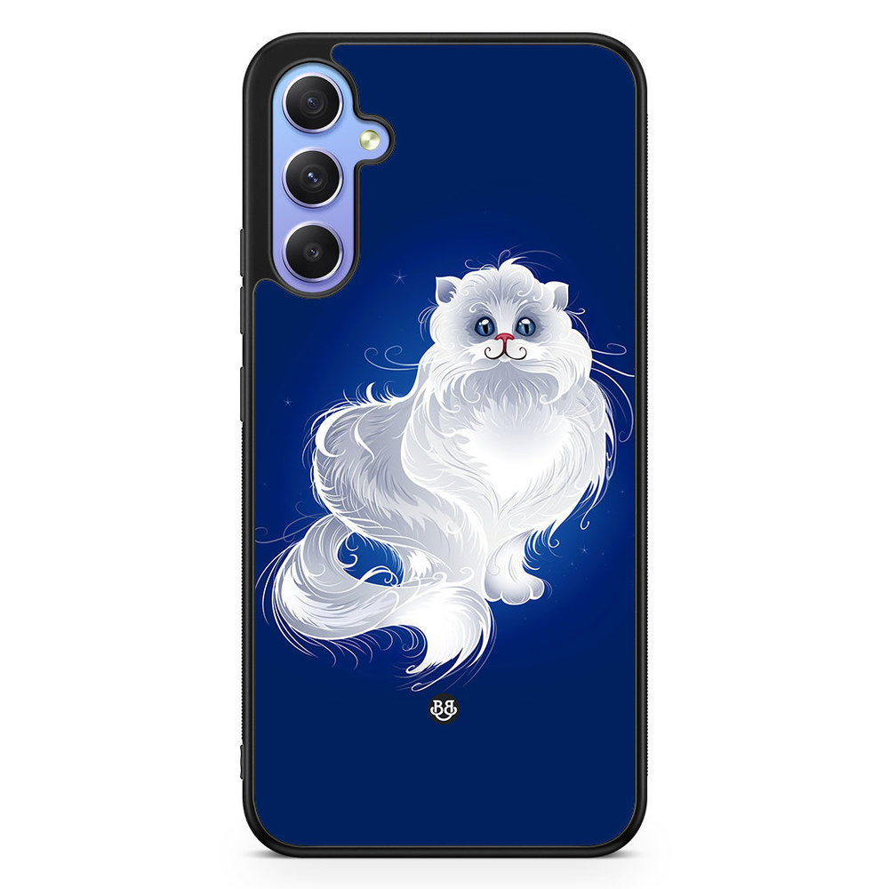 Samsung Galaxy A34 5G Case - White Cat