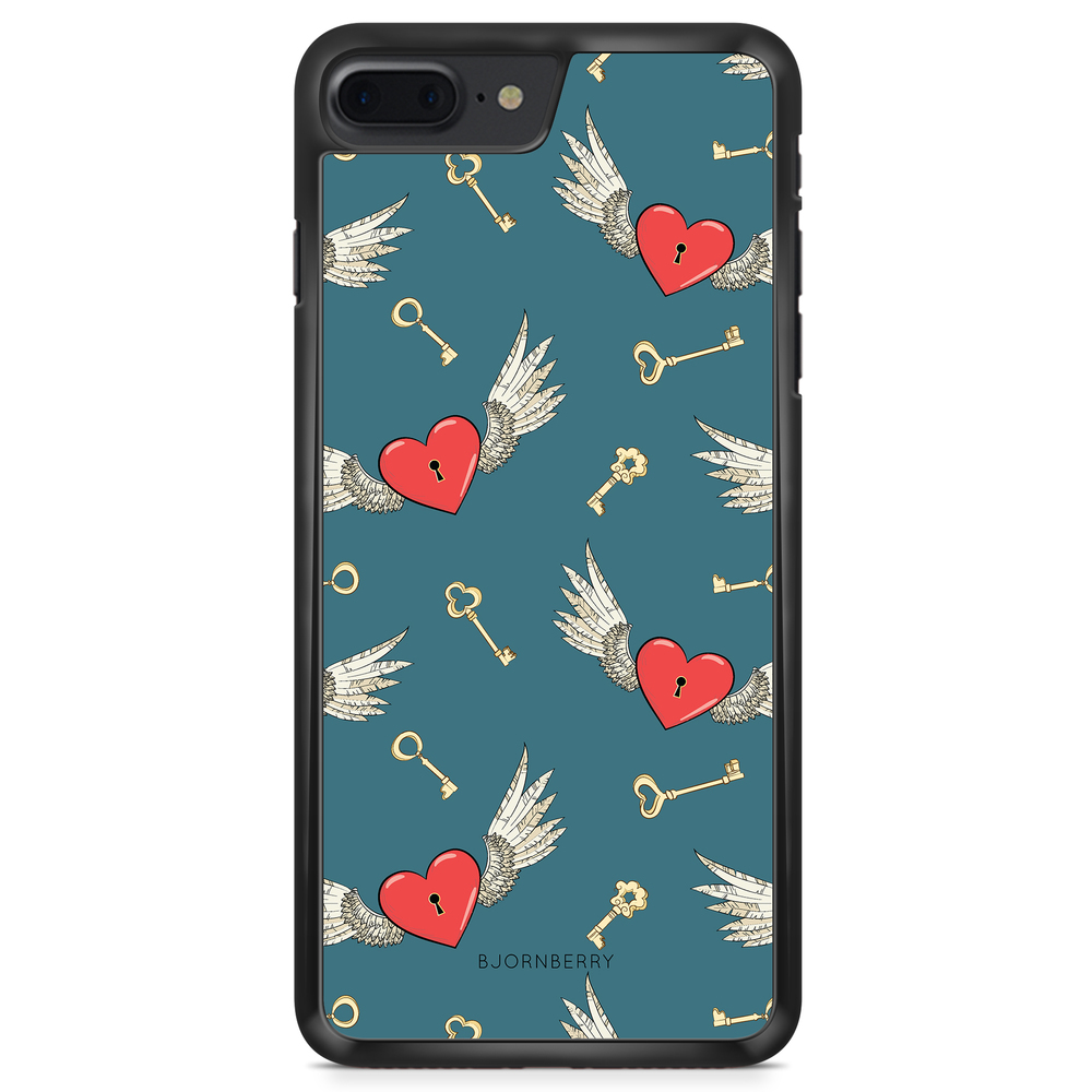 iPhone 8 Plus Case - Hearts 'n Wings