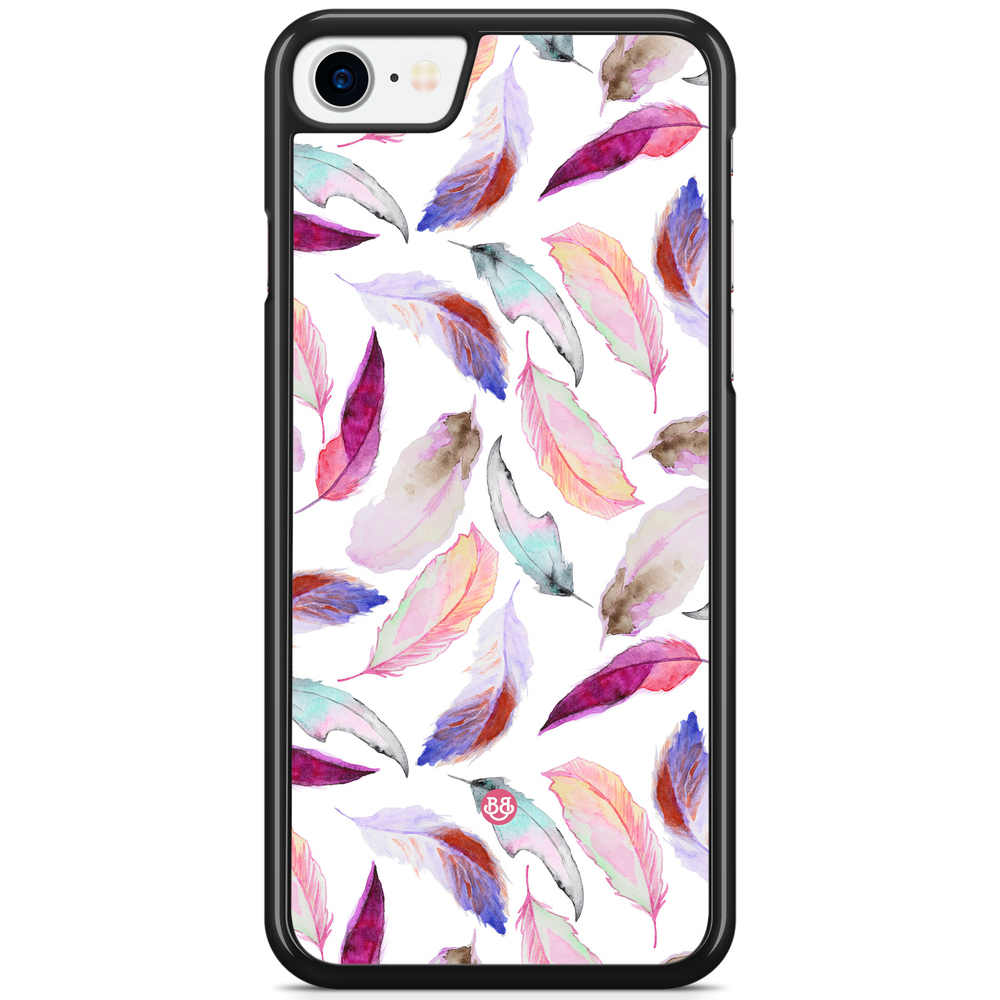 iPhone 8 / iPhone SE (2022/2020) Case - Watercolor Feathers