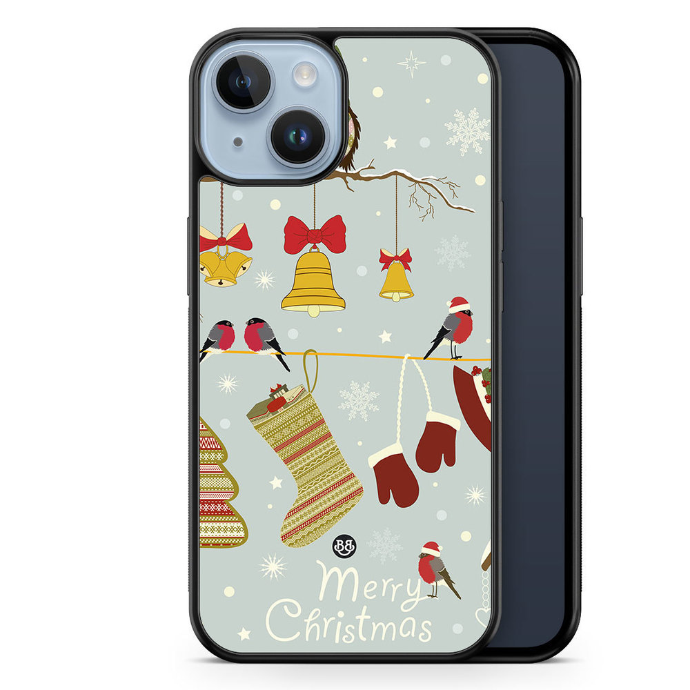 iPhone 14 Plus Case - Christmas Owls