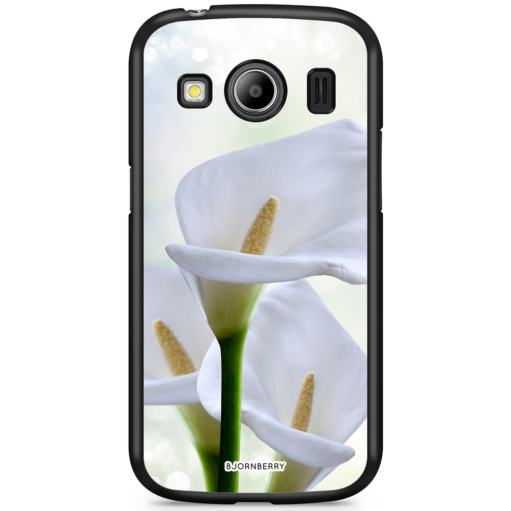 Samsung Galaxy Ace 4 Case - White flower