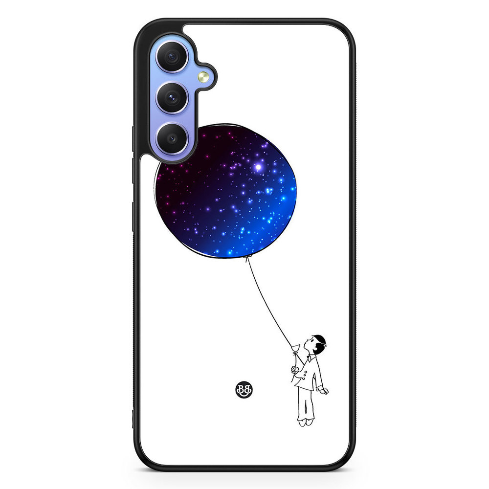 Samsung Galaxy A34 5G Case - Space Balloon