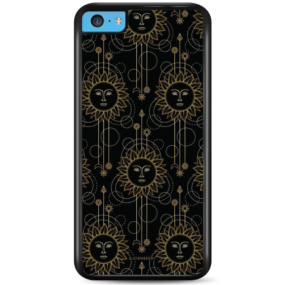 iPhone 5C Case - Gold Suns