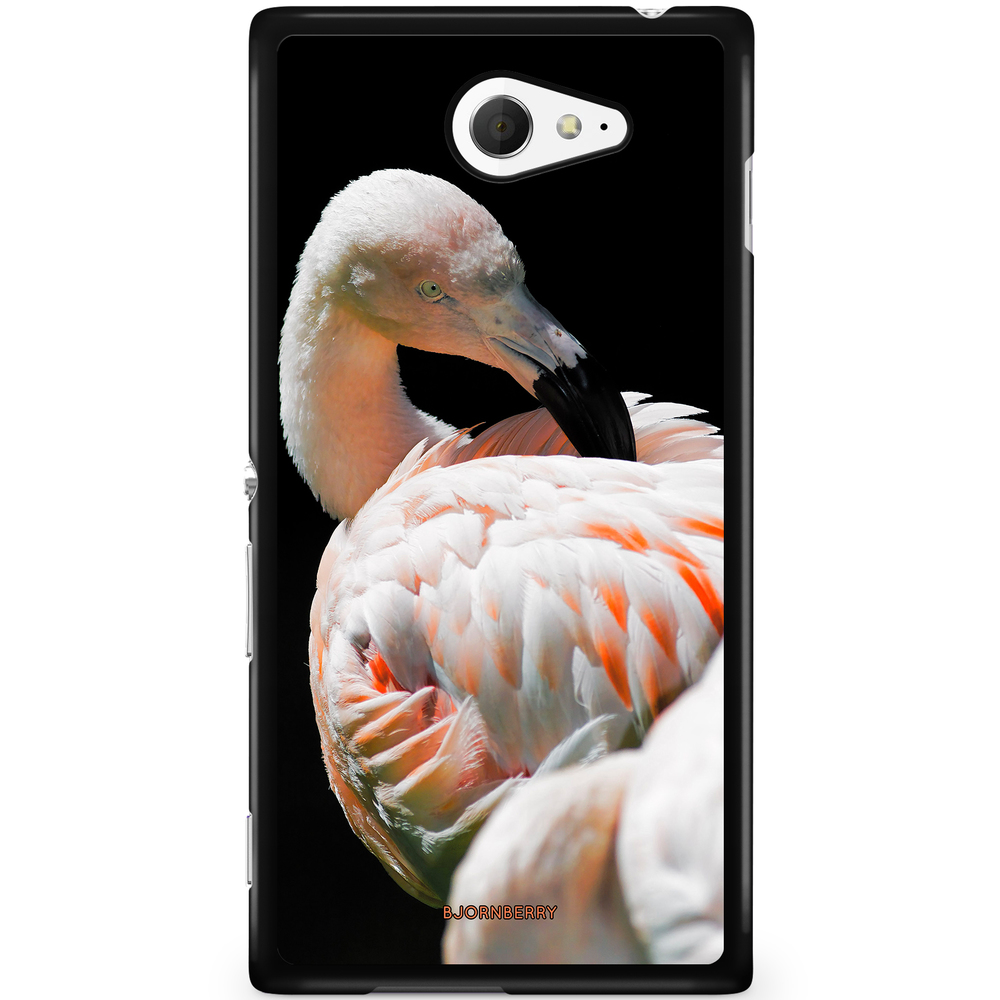 Sony Xperia M2 Aqua Case - Flamingo