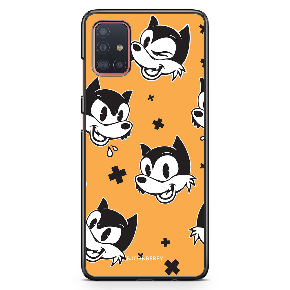 Samsung Galaxy A51 Case - Vintage Wolves
