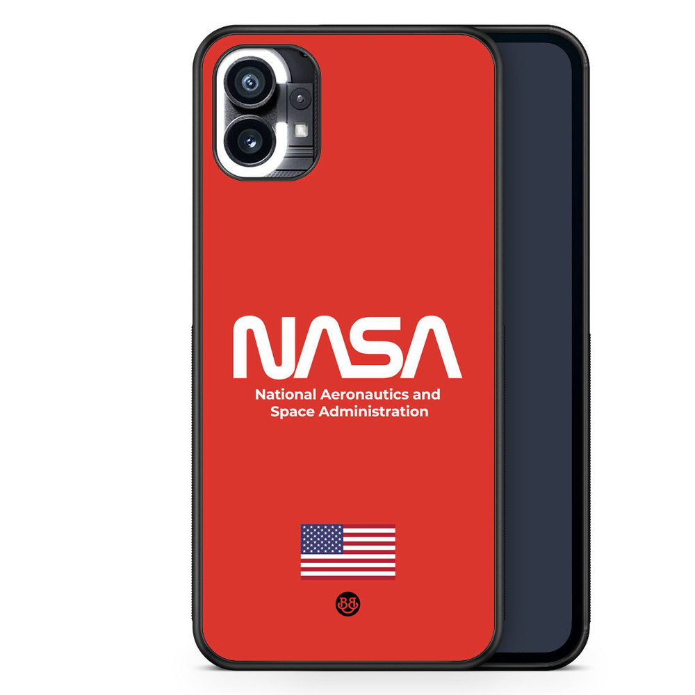 Nothing Phone (1) Case - NASA Worm Red