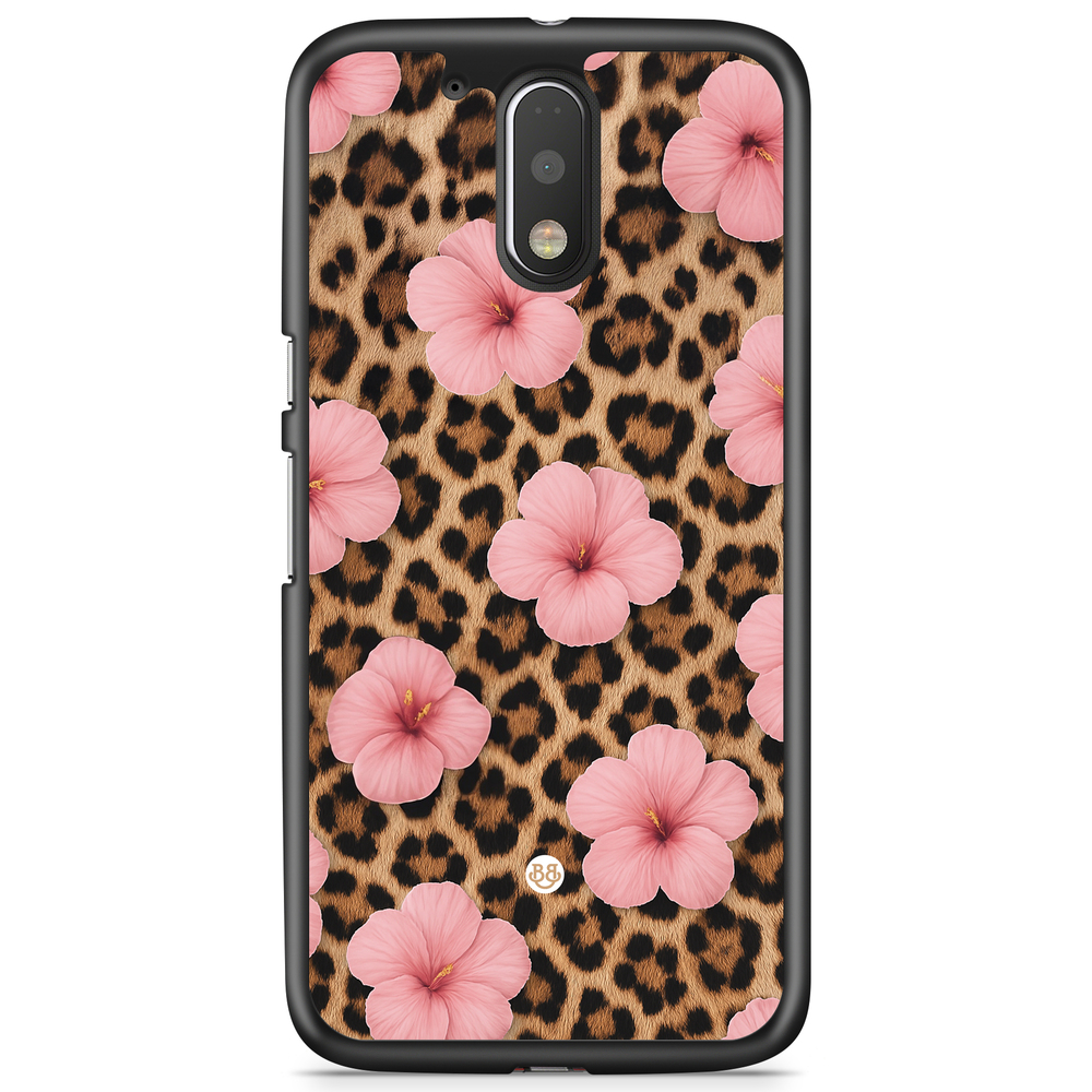 Moto G4/G4 Plus Case - WILD BLOOM - Leopard Flower
