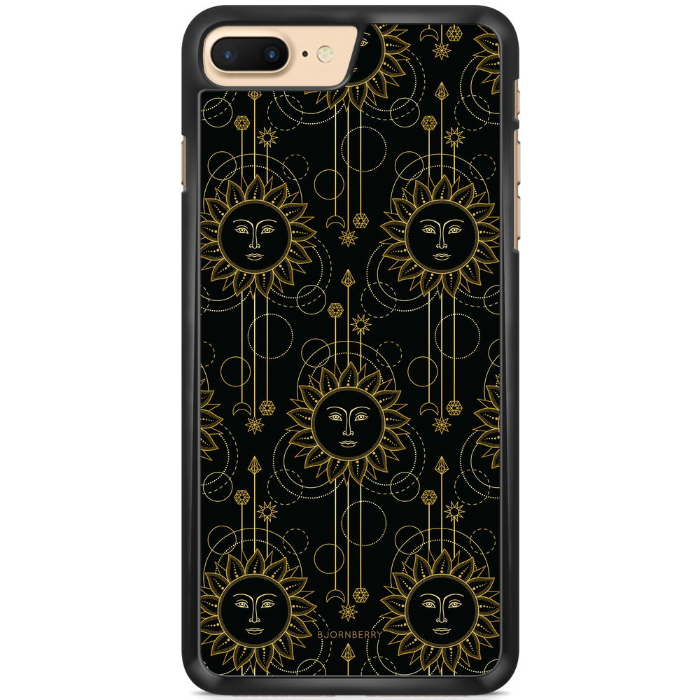 iPhone 7 Plus Case - Gold Suns