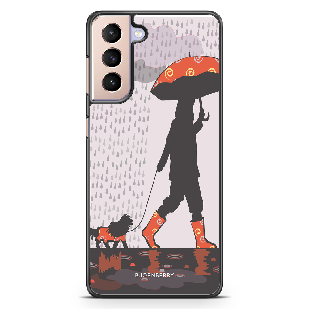 Samsung Galaxy S21 Case - Walking In The Rain