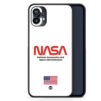 Nothing Phone (1) Case - NASA Worm White