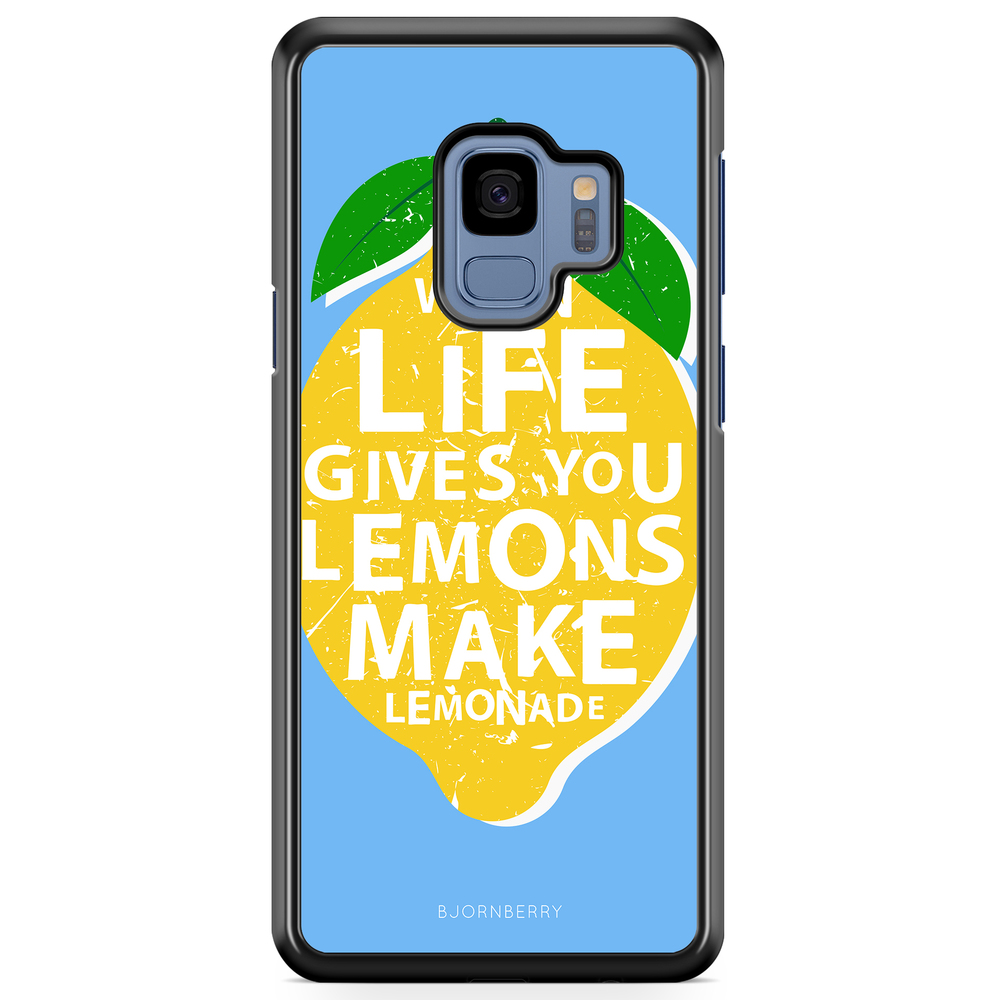 Samsung Galaxy S9 Case - Lemon Quote