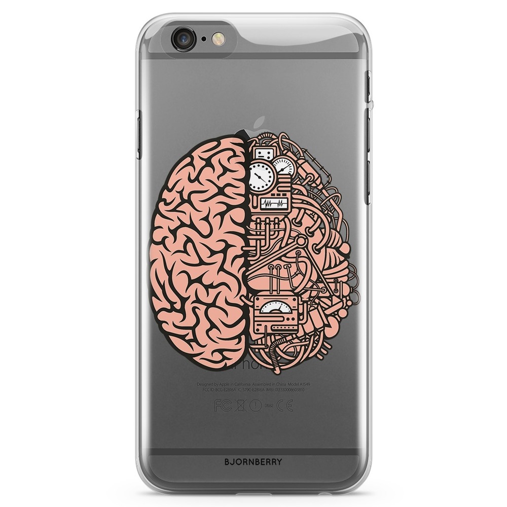 iPhone 6/6s TPU Case - Robot Brain
