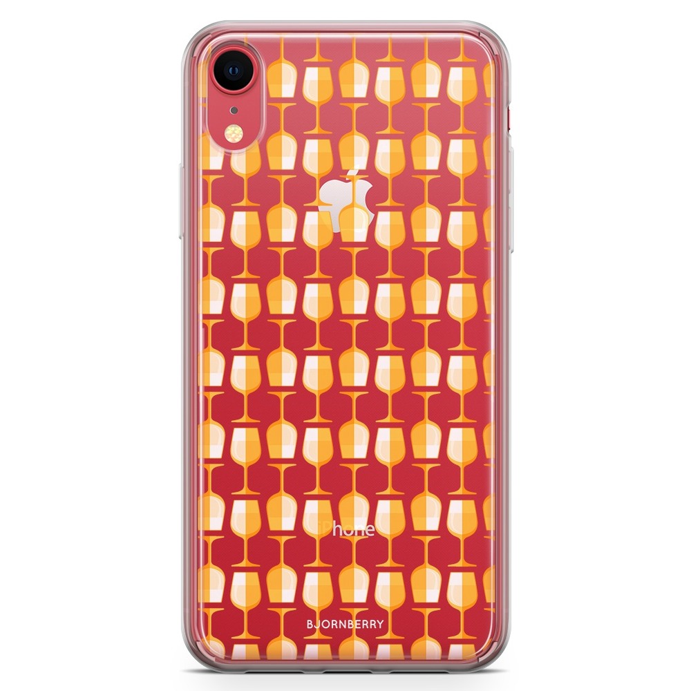 iPhone XR Fashion Skal - Vinglas