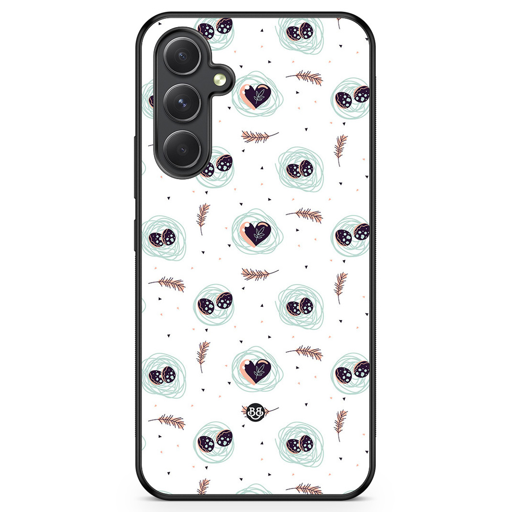 Samsung Galaxy A54 5G Case - Eggs and Hearts