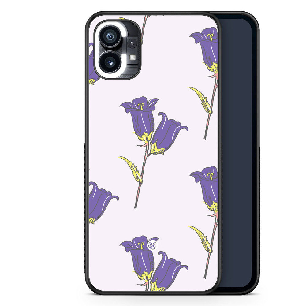 Nothing Phone (1) Case - Wild Purple Flowers