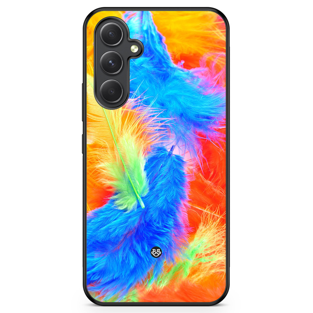 Samsung Galaxy A54 5G Case - Easter Feathers