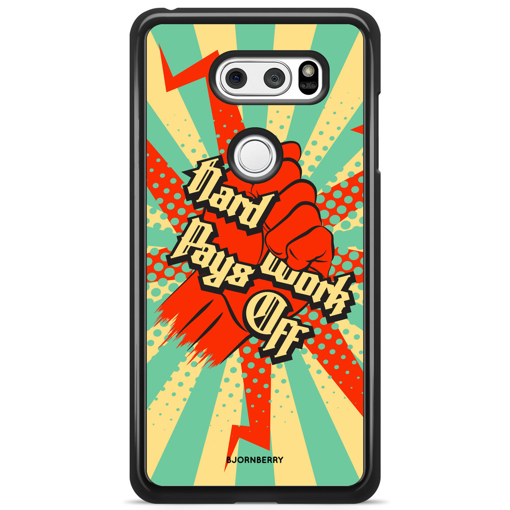LG V30 Case - Hard work