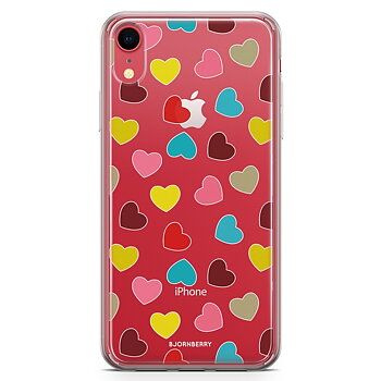 iPhone XR Fashion Skal - Hjärtan