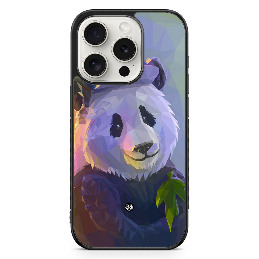 iPhone 15 Pro Case - Colorful Panda